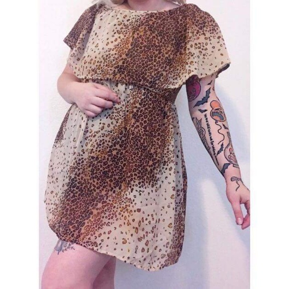 Wet Seal Dresses & Skirts - Wet Seal | Leopard Print Mini Dress